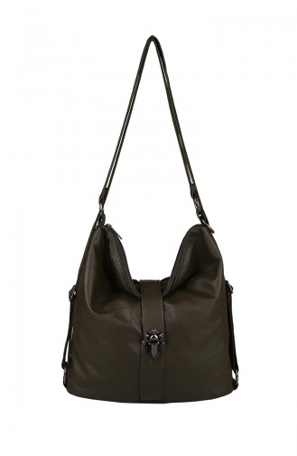 Khaki Schultertasche 426-419