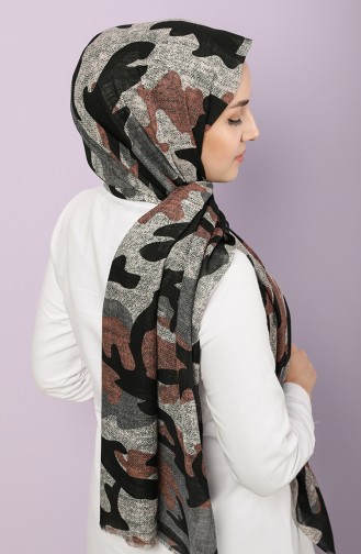 Gray Shawl 2663-08