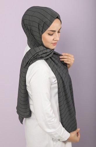 Anthracite Shawl 15208-12