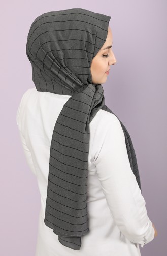 Anthracite Shawl 15208-12