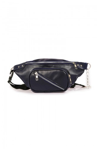 Sac Ceinture Bleu Marine 59Z-02