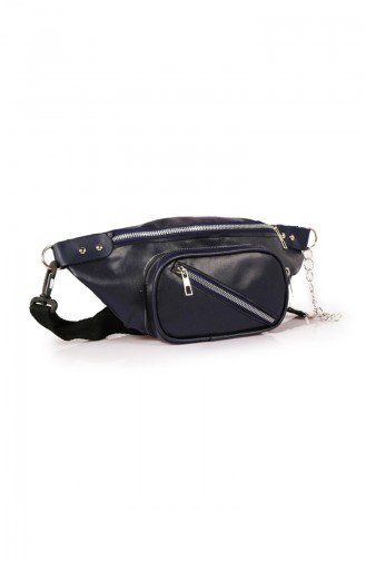 Sac Ceinture Bleu Marine 59Z-02