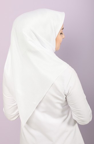 White Hoofddoek 15207-10