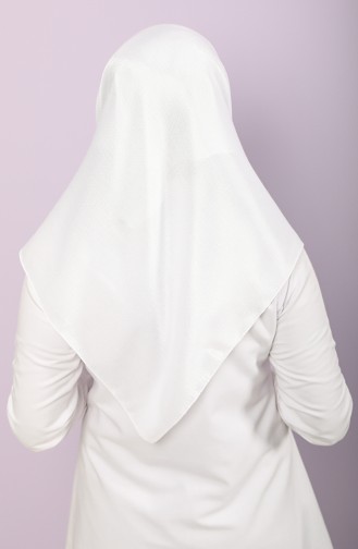 White Hoofddoek 15207-10