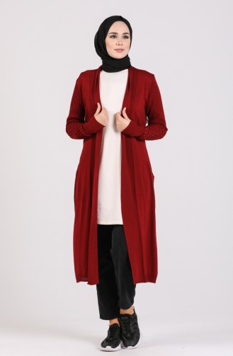 Claret Red Cardigans 0802-06