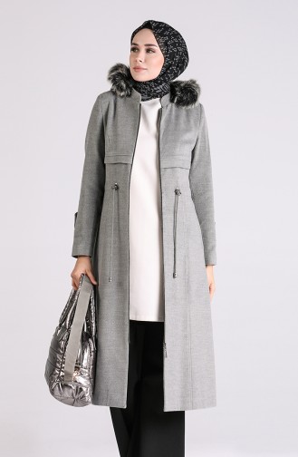 Gray Lange Jas 8104-04