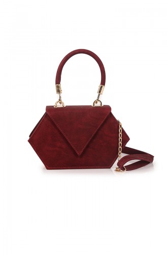 Claret red Shoulder Bag 72Z-03