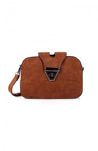 Tobacco Brown Shoulder Bag 28Z-07