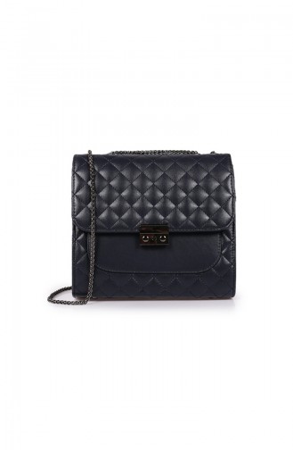 Navy Blue Shoulder Bag 35Z-02