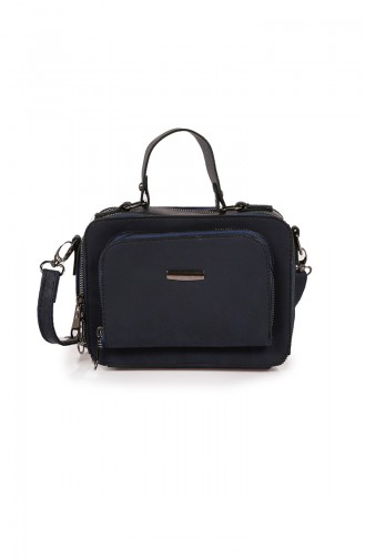 Navy Blue Shoulder Bag 36Z-02