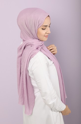 Pamuksu Kraş Şal 15206-12 Lila