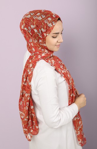 Brick Red Shawl 61739-01