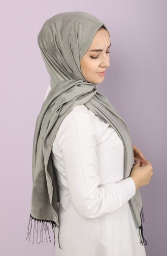 Light Gray Sjaal 54348-01