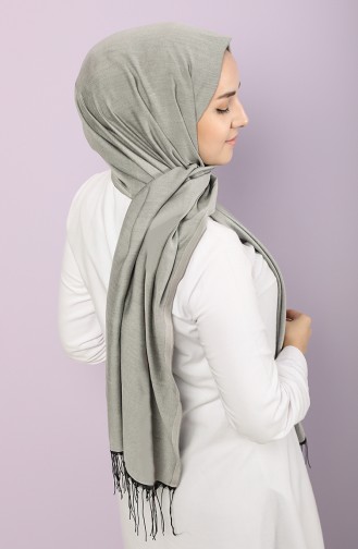 Light Gray Sjaal 54348-01