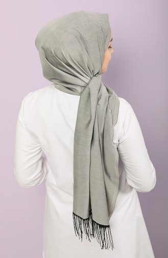 Light Gray Sjaal 54348-01