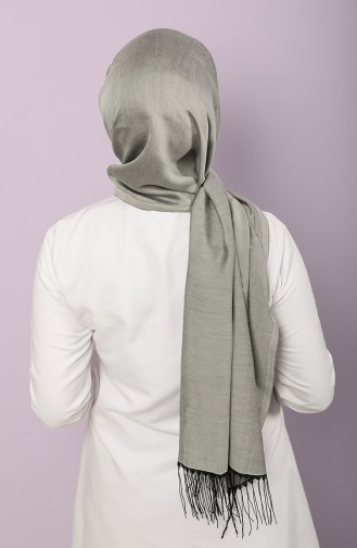 Light Gray Sjaal 54348-01