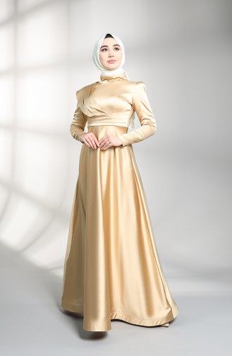 Habillé Hijab Or 4832-01