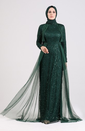 Emerald İslamitische Avondjurk 5348-03