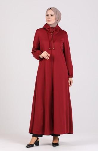 Claret red Abaya 2095-06