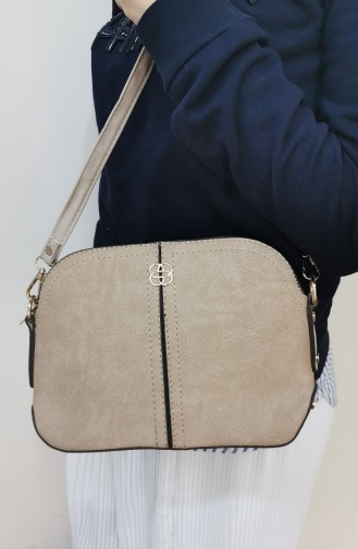 Silver Mink Shoulder Bag 1312123-222