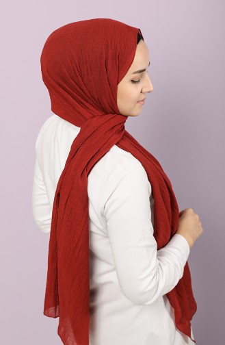 Dark Brick Red Shawl 90672-17