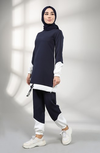 Navy Blue Tracksuit 8234-03