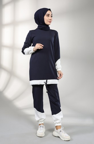 Navy Blue Trainingspak 8234-03