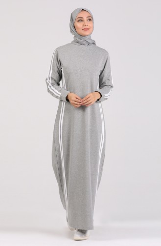 Robe Hijab Gris 3500-04