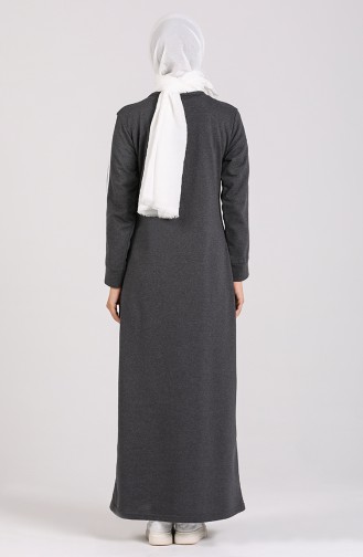 Robe Hijab Fumé 3700-01