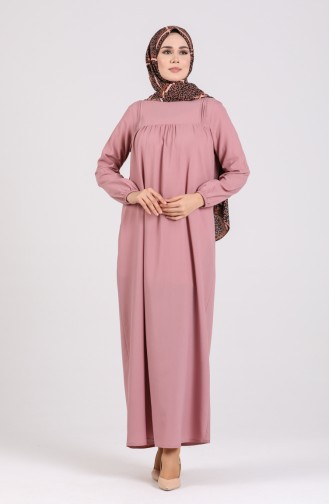 Ribbed Dress 200917-02 Dry Rose 200917-02