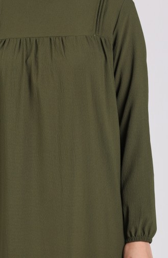 Khaki Hijab Kleider 200917-05