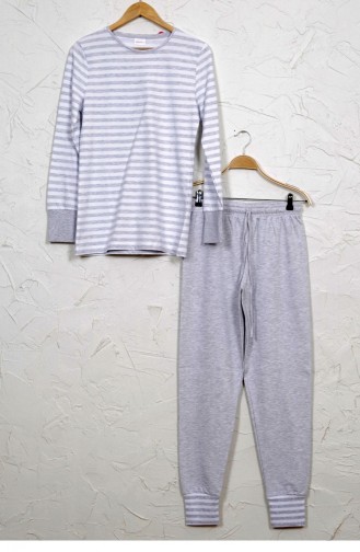 Grau Pyjama 9030690000.GRIMELANJ