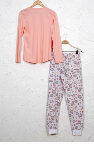 Vienetta Pamuk Pijama Takım 9040774636 Pembe