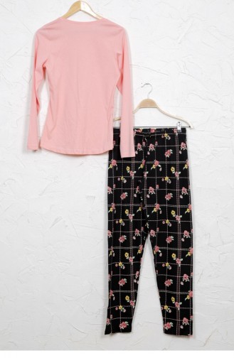 Dunkelblau Pyjama 9051045767.PEMBE