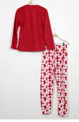 Claret Red Pajamas 8041893985.BORDO