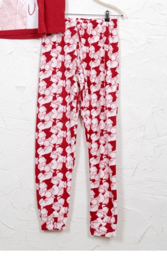 Claret Red Pajamas 8041893985.BORDO