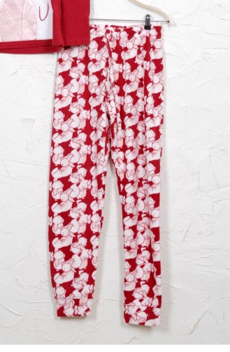 Vienetta Polar Pijama Takım 8041893985 Bordo