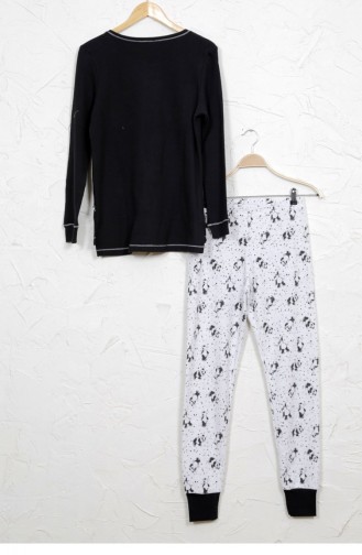 Black Pajamas 9030570379.SIYAH