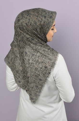 Grau Kopftuch 2666-12