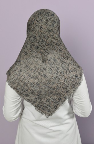 Grau Kopftuch 2666-12