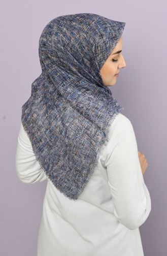 Blue Scarf 2666-14