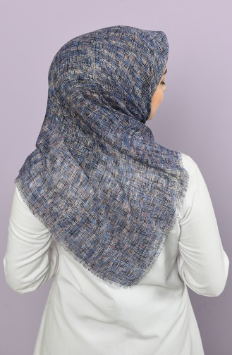 Blue Scarf 2666-14