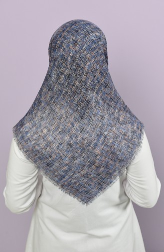 Blue Scarf 2666-14