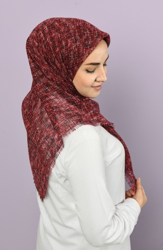 Claret red Hoofddoek 2666-18