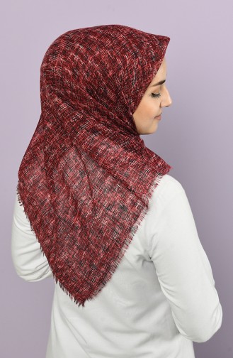 Claret red Hoofddoek 2666-18