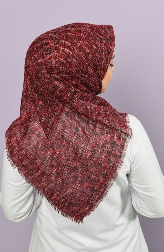 Claret red Hoofddoek 2666-18