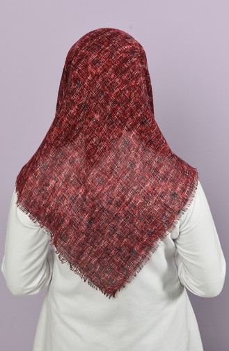 Claret red Hoofddoek 2666-18