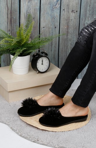 Black Woman home slippers 0007-01