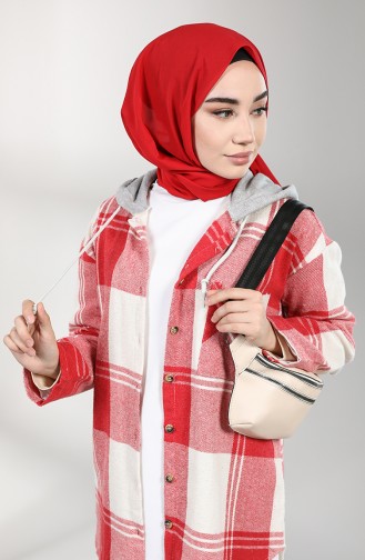 Red Overhemdblouse 5333-02