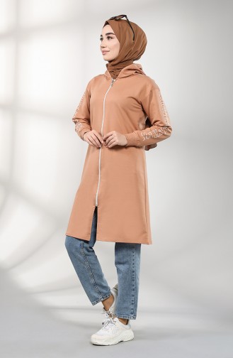 Karamel Strickjacke 0102-04